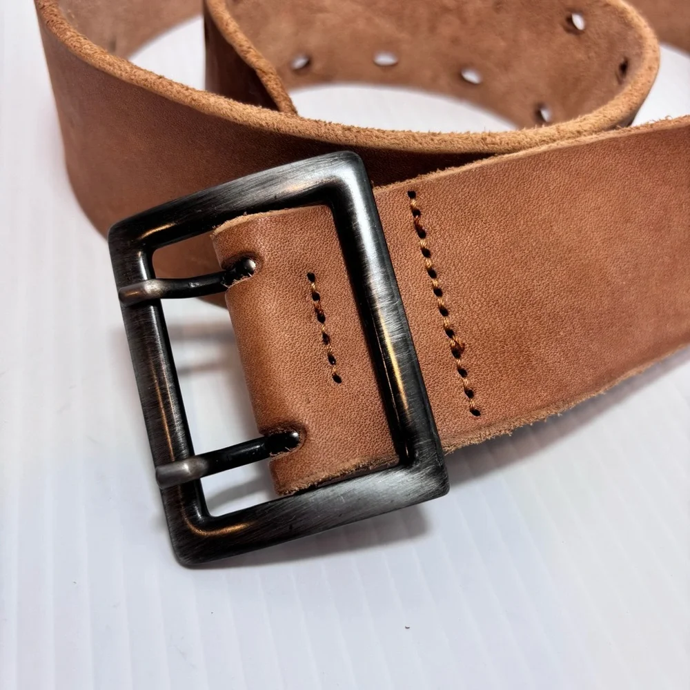 Diesel Vintage 100% Leather Made in Italy‎ Brown Belt Size 95 / 38